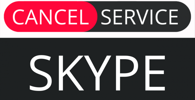 How to Cancel Skype