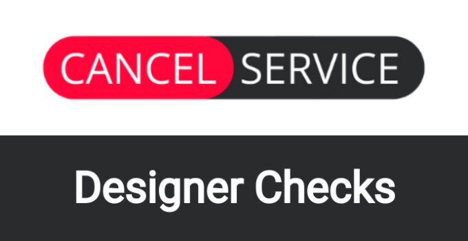 How to Cancel Designer Checks