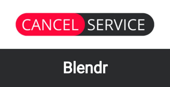 How to Cancel Blendr